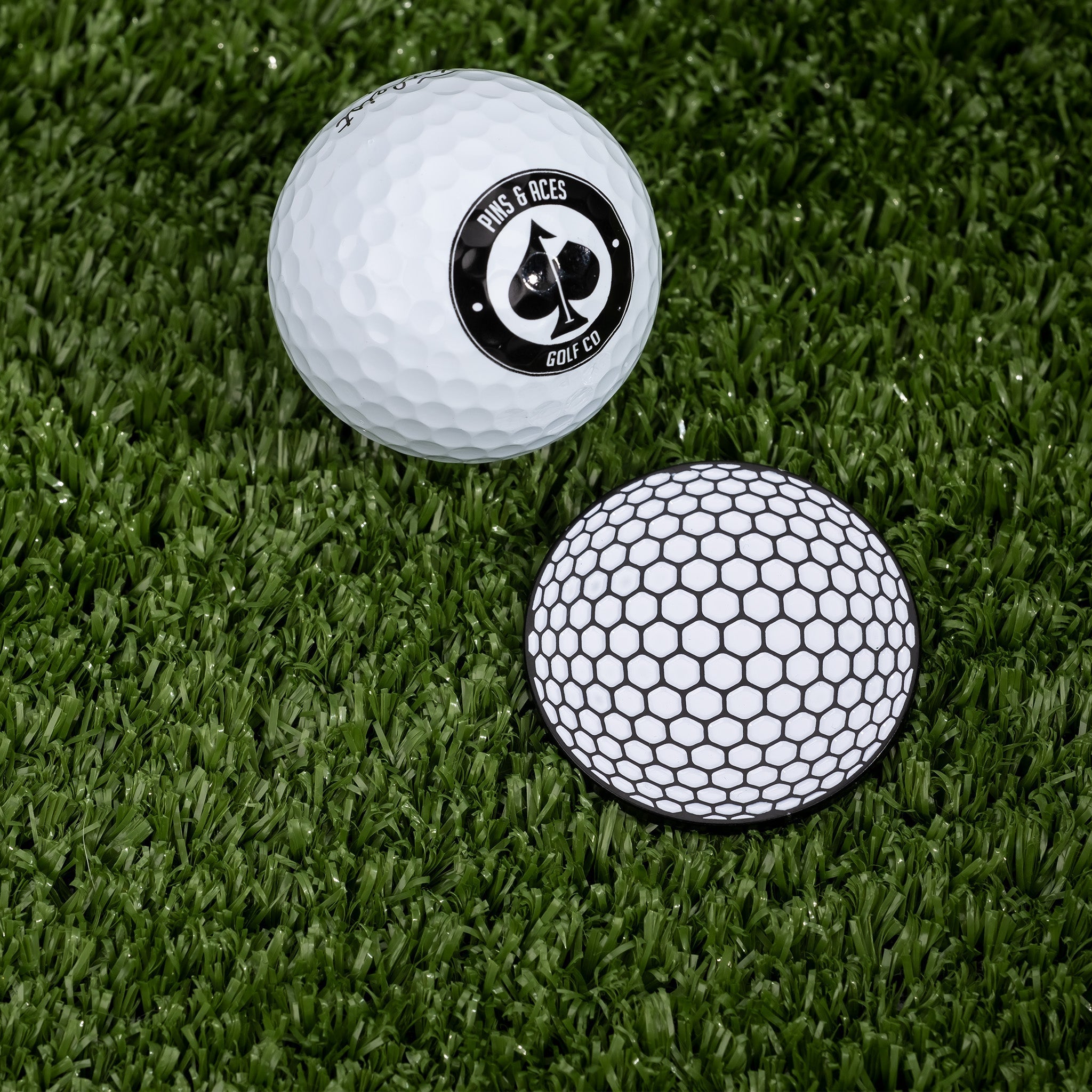 Golf Ball Ball Marker - Black Girl Golf