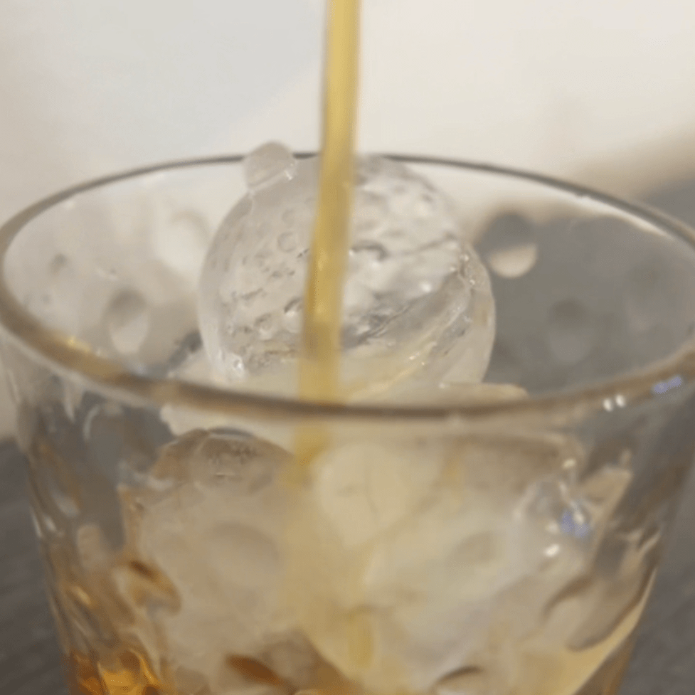 Golf Ball Ice Tray - Fore the Coolest Drinks - Black Girl Golf