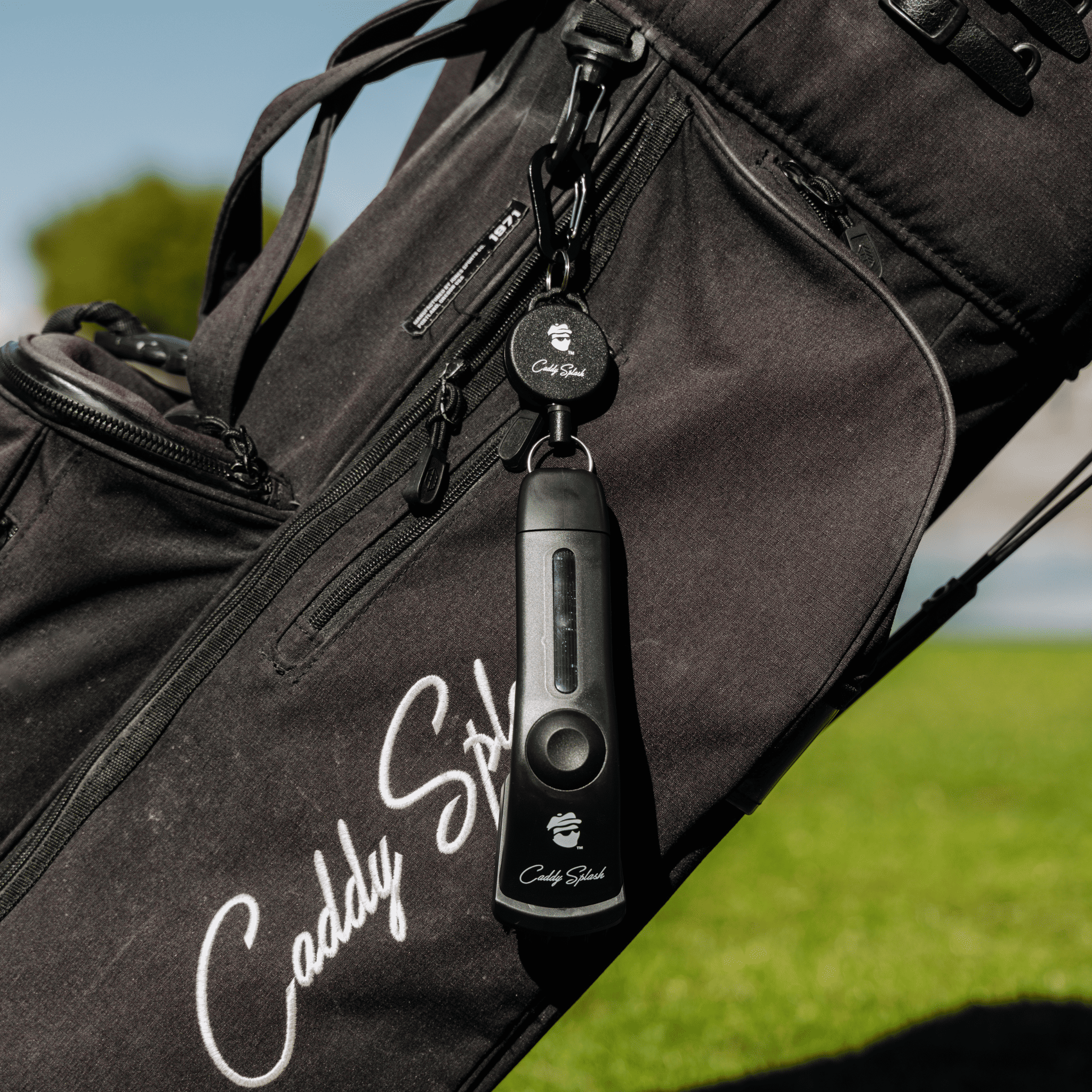 Golf Club Water Brush Pro Cleaner - Black - Black Girl Golf