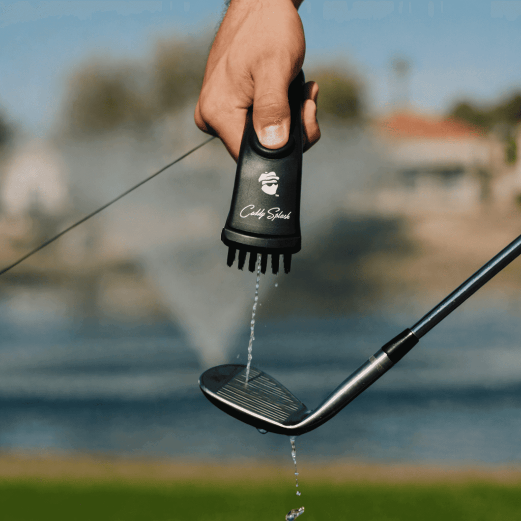 Golf Club Water Brush Pro Cleaner - Black - Black Girl Golf