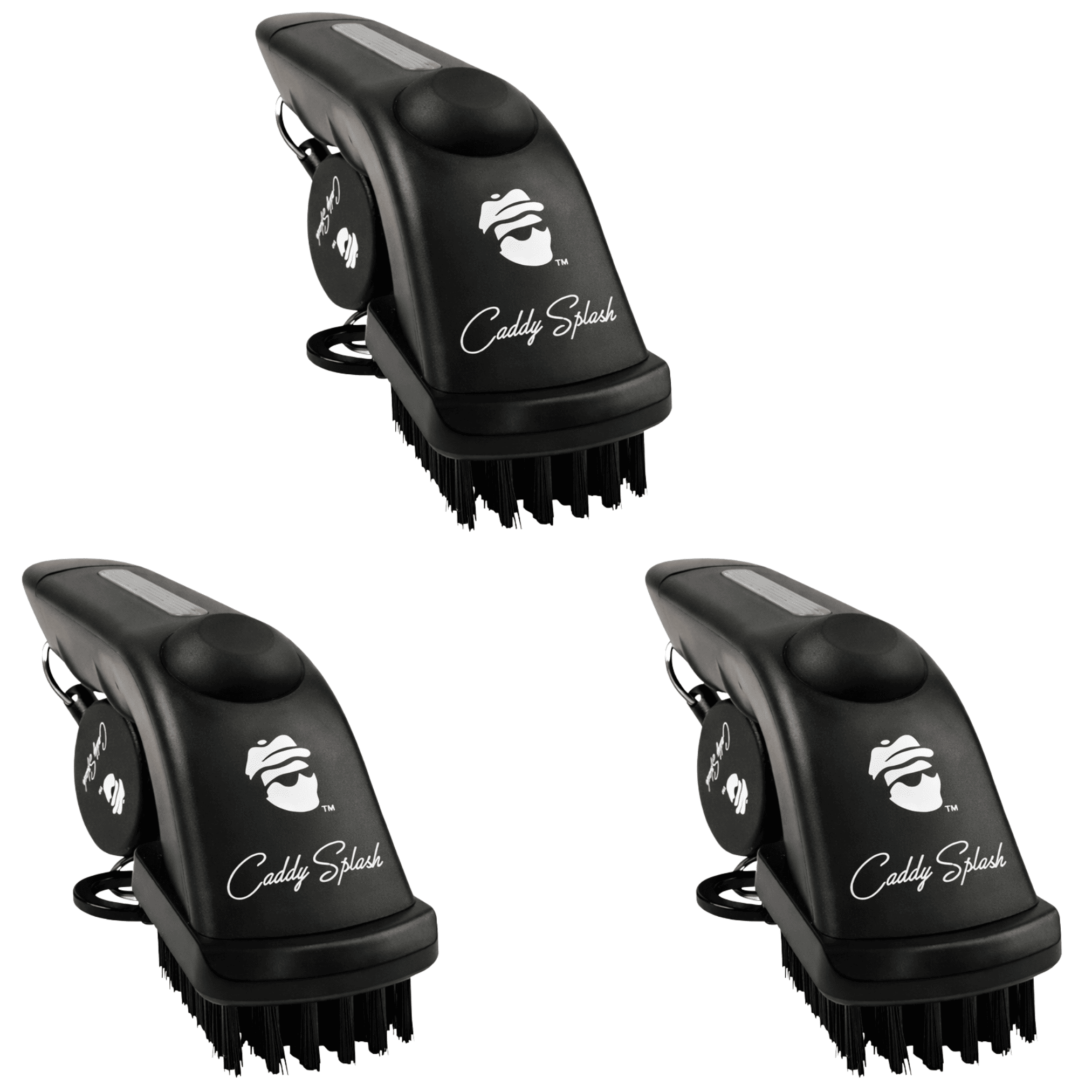 Golf Club Water Brush Pro Cleaner - Black - Black Girl Golf