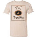 Golf & Craft Vodka Unisex T-Shirt - Black Girl Golf