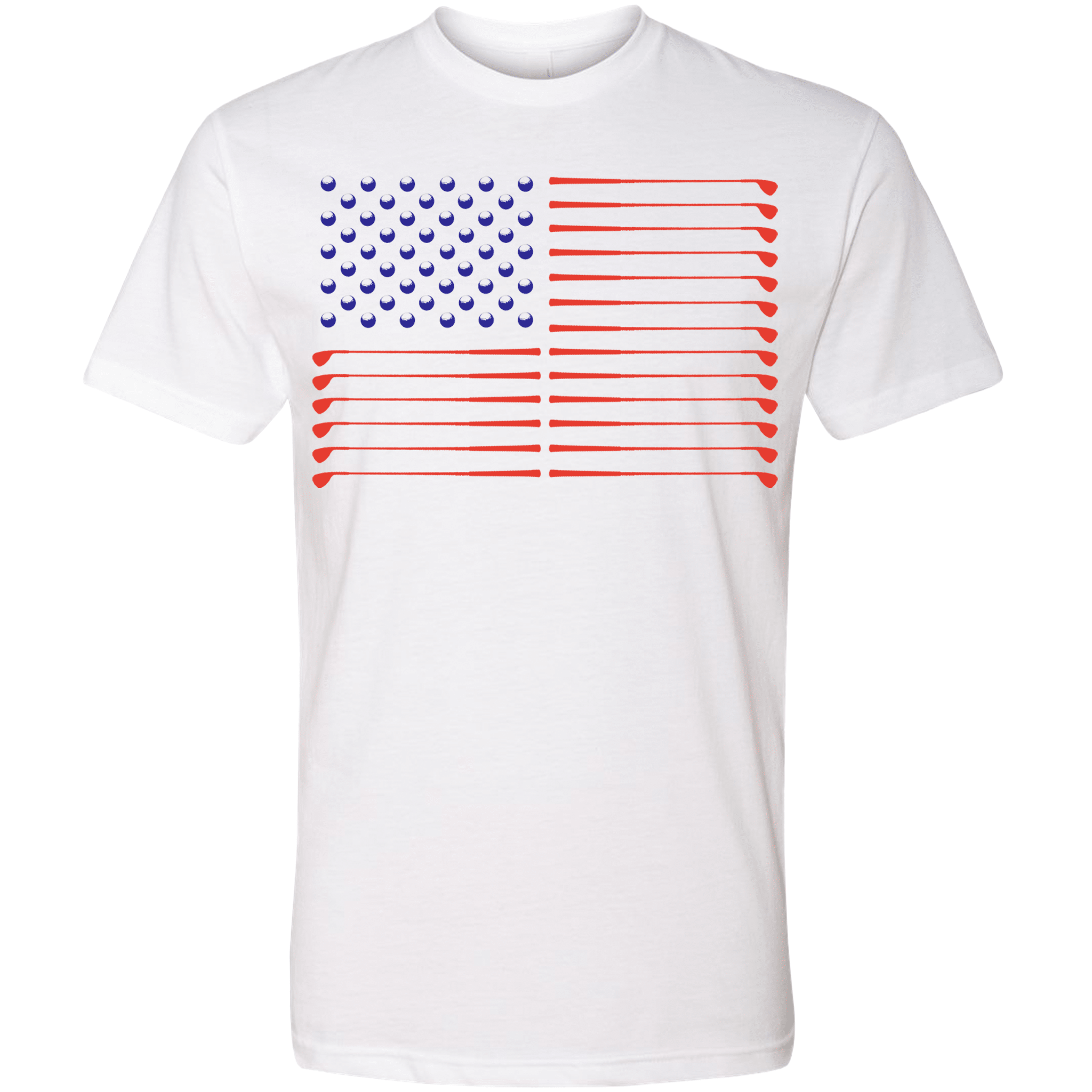 Golf Flag Unisex T-Shirt - Black Girl Golf