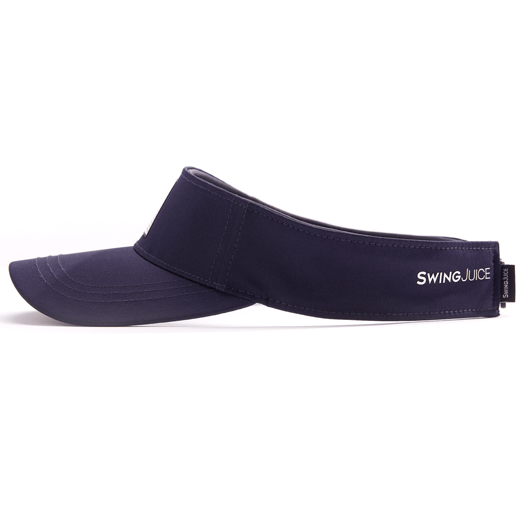 Golf Flag Visor Navy O/S - Black Girl Golf