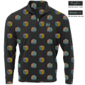 Golf Gamescape Men's Quarter Zip - Final Sale - Black Girl Golf