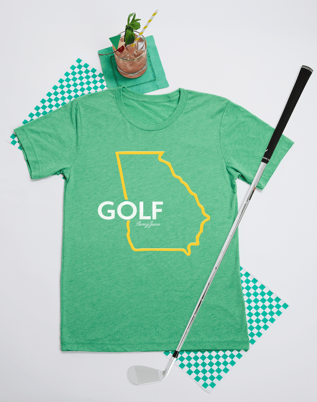 Golf Georgia Unisex T-Shirt - Black Girl Golf