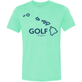 Golf Hawaii Unisex T-Shirt - Black Girl Golf