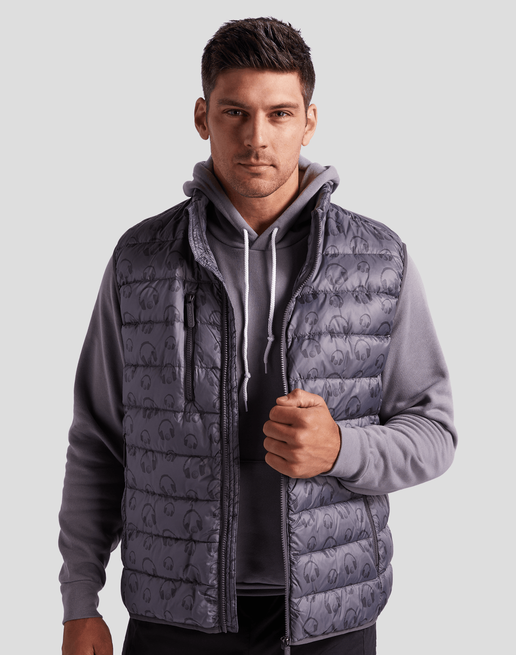 Golf & Hip Hop Unisex Packable Puffer Vest - Black Girl Golf