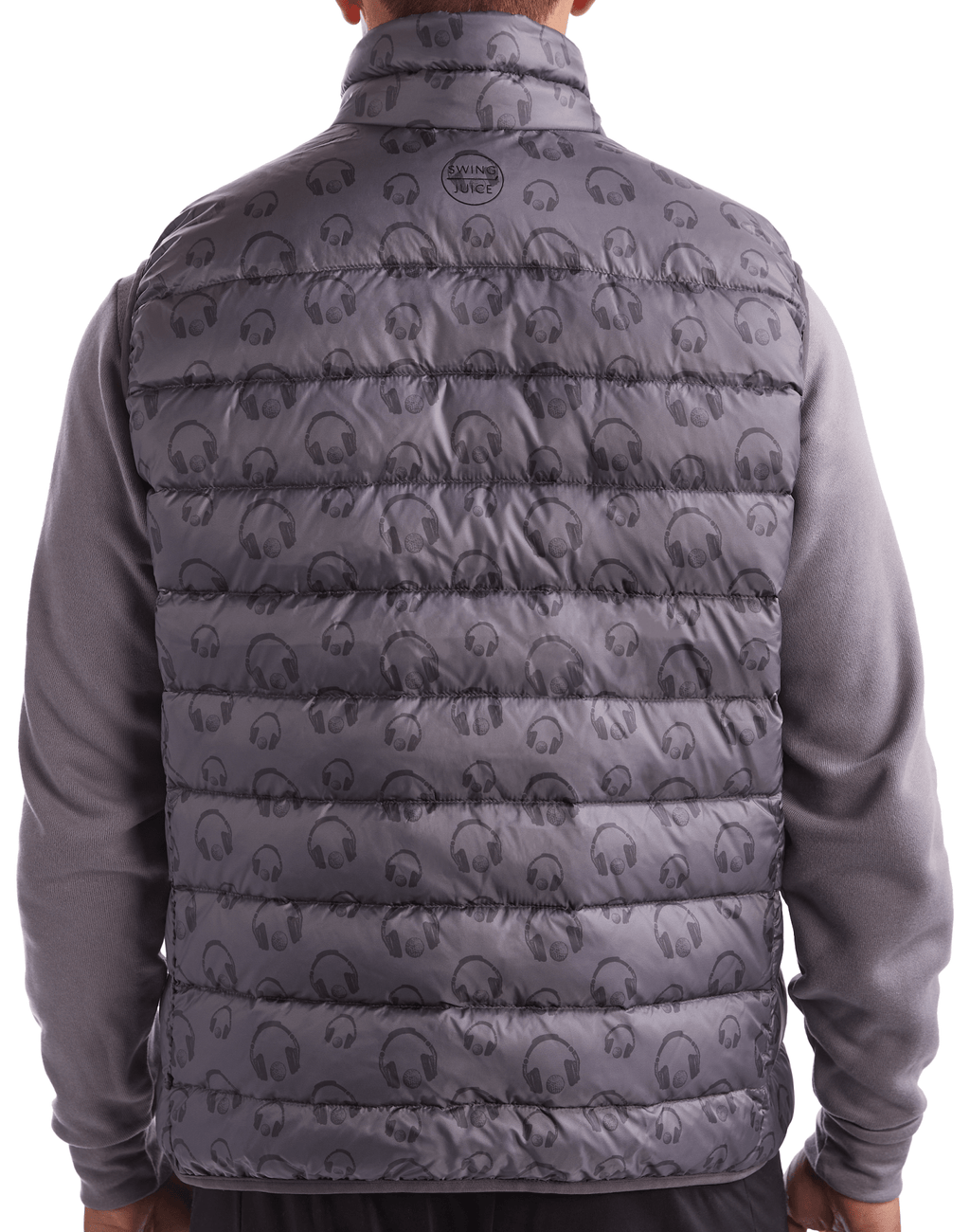 Golf & Hip Hop Unisex Packable Puffer Vest - Black Girl Golf