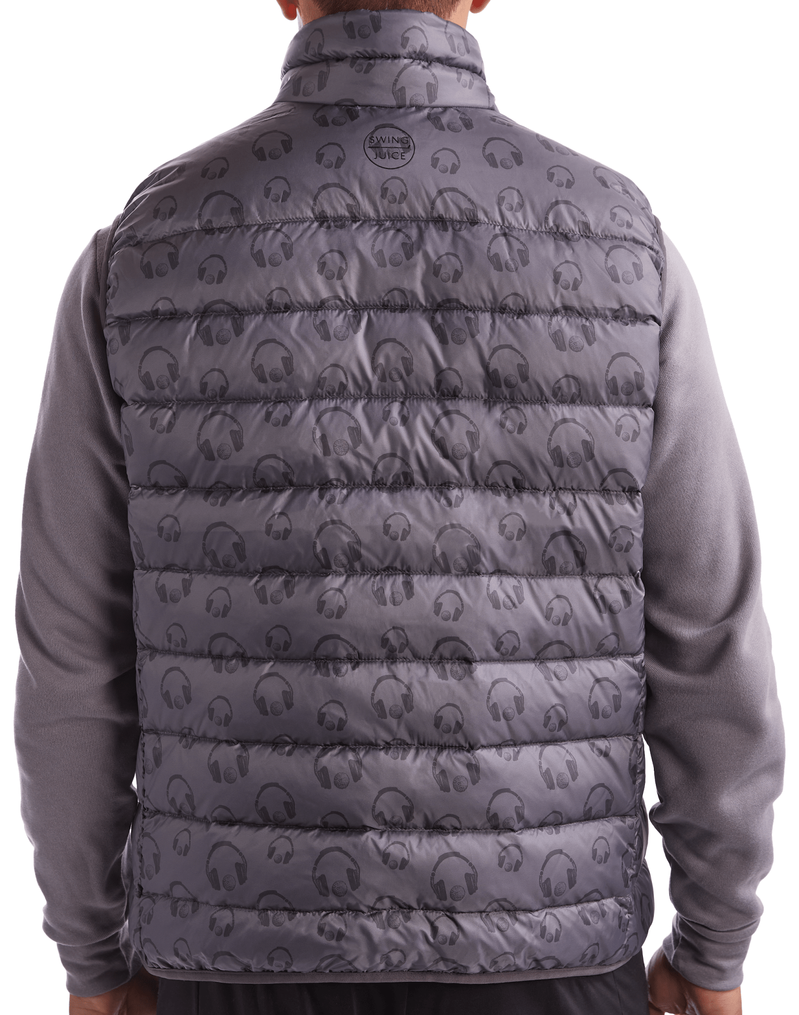 Golf & Hip Hop Unisex Packable Puffer Vest - Black Girl Golf