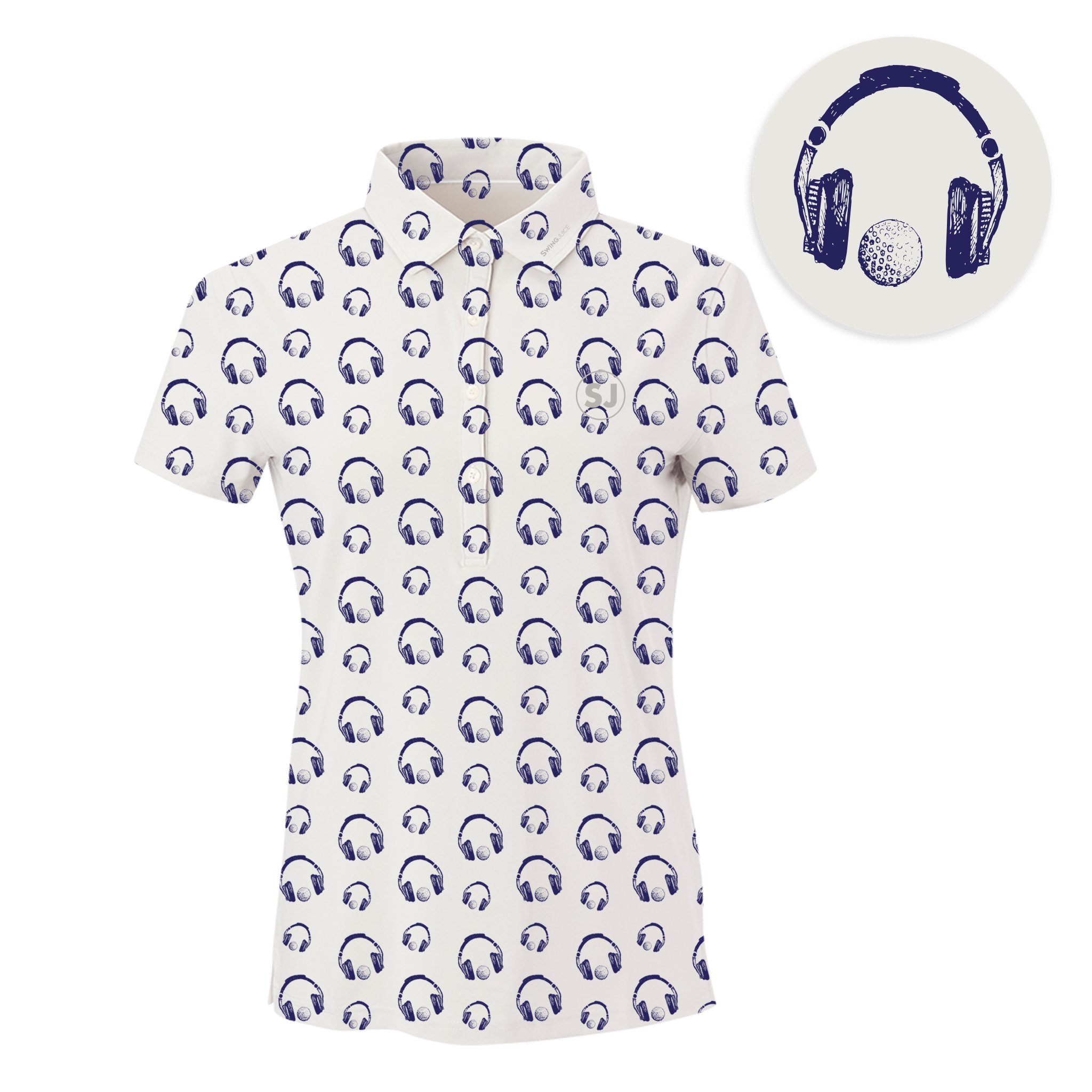 Golf & Hip Hop Women's Polo - Final Sale - Black Girl Golf