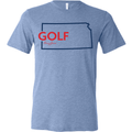 Golf Kansas Unisex T-Shirt - Black Girl Golf