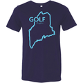 Golf Maine Unisex T-Shirt - Black Girl Golf