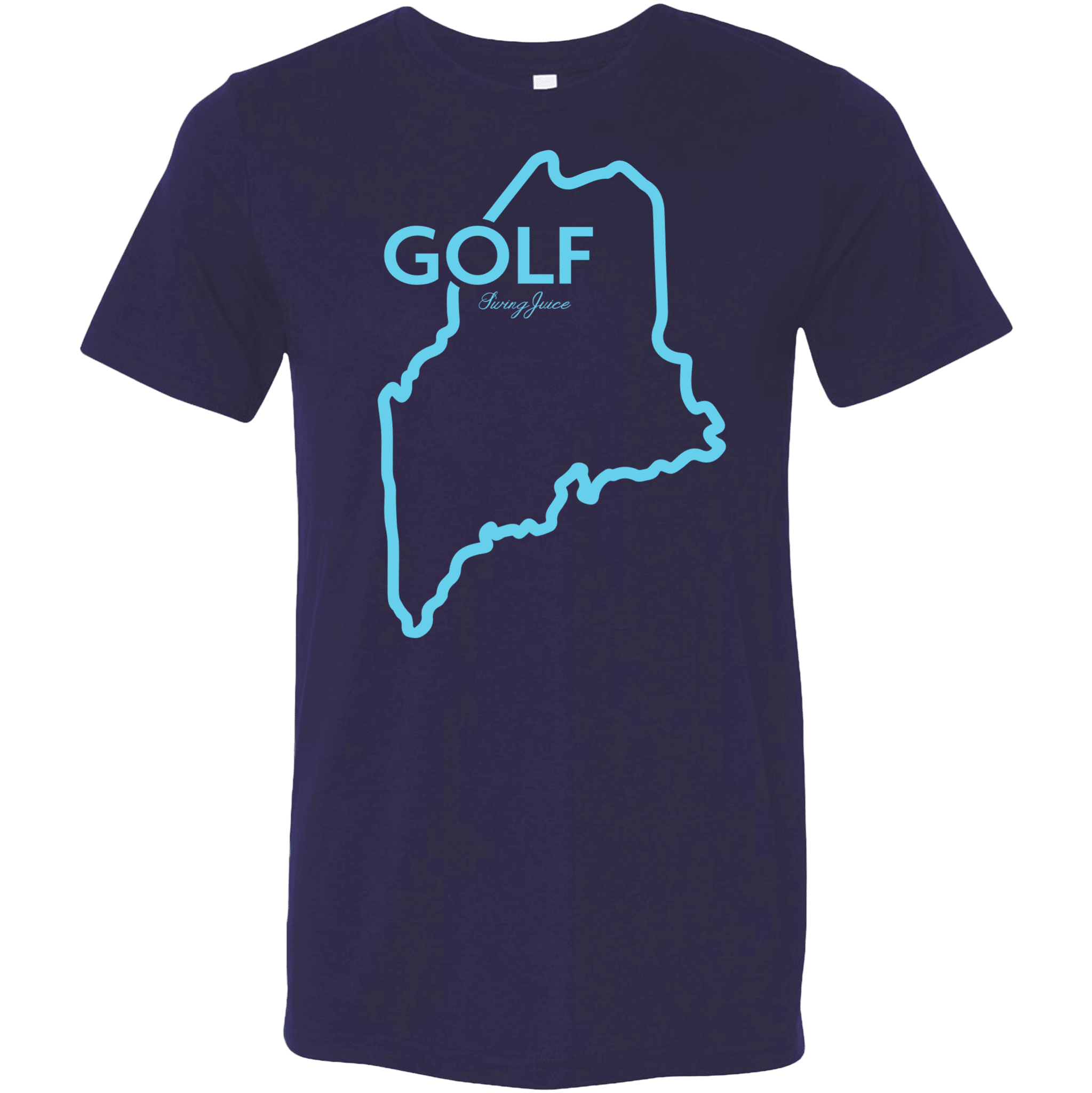 Golf Maine Unisex T-Shirt - Black Girl Golf
