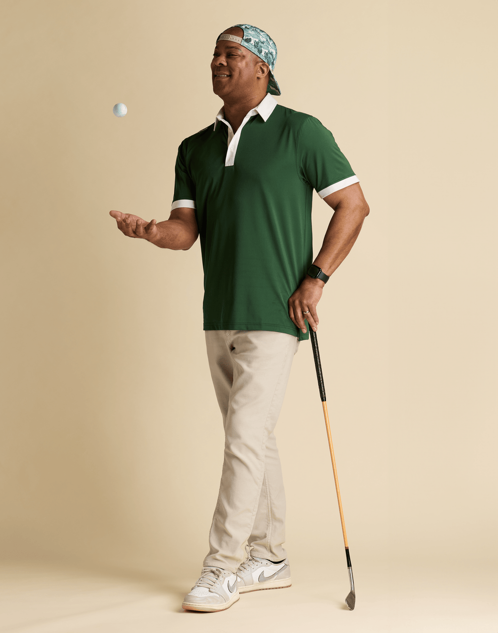 Golf Mason Solid Men's Polo - Black Girl Golf