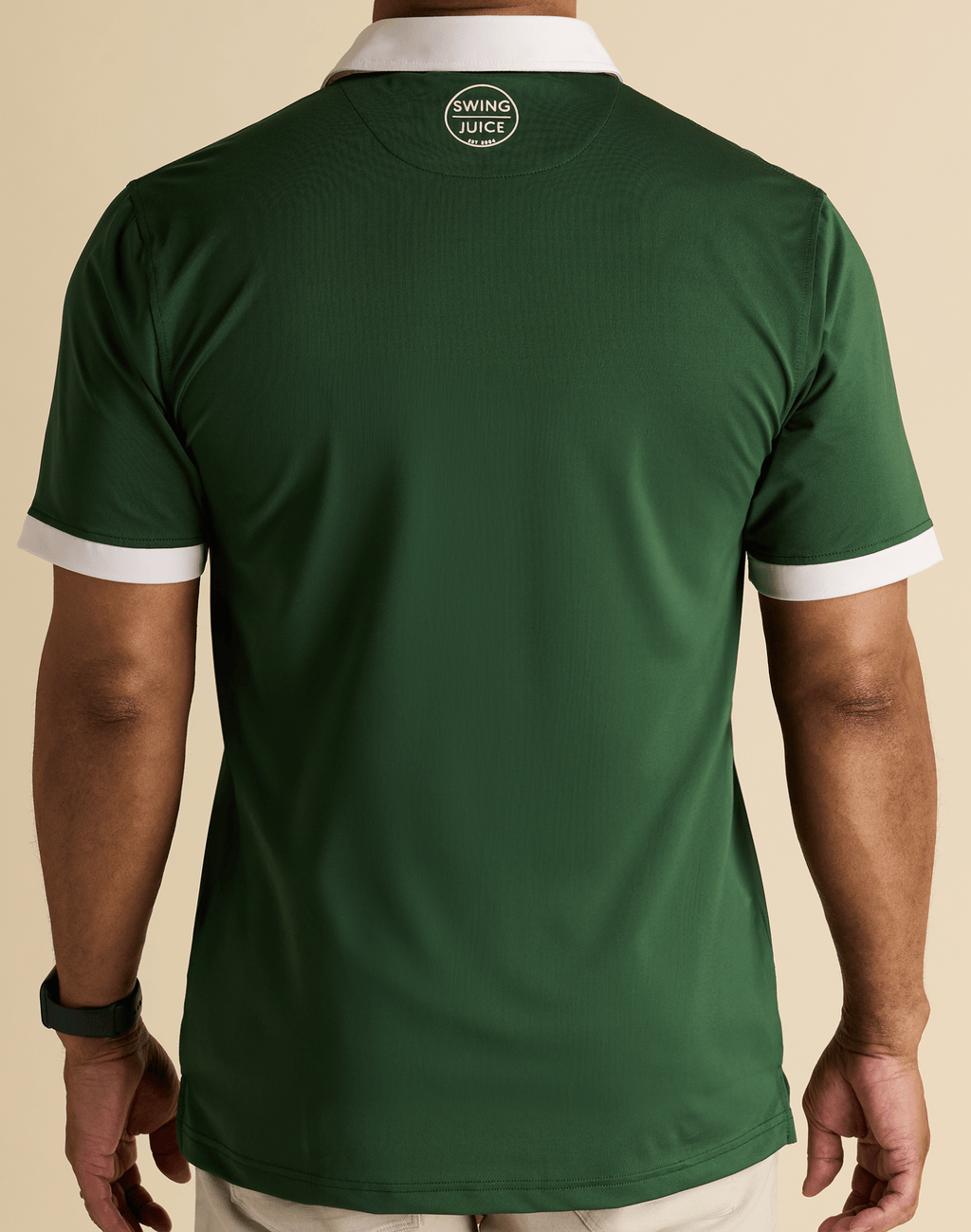 Golf Mason Solid Men's Polo - Black Girl Golf