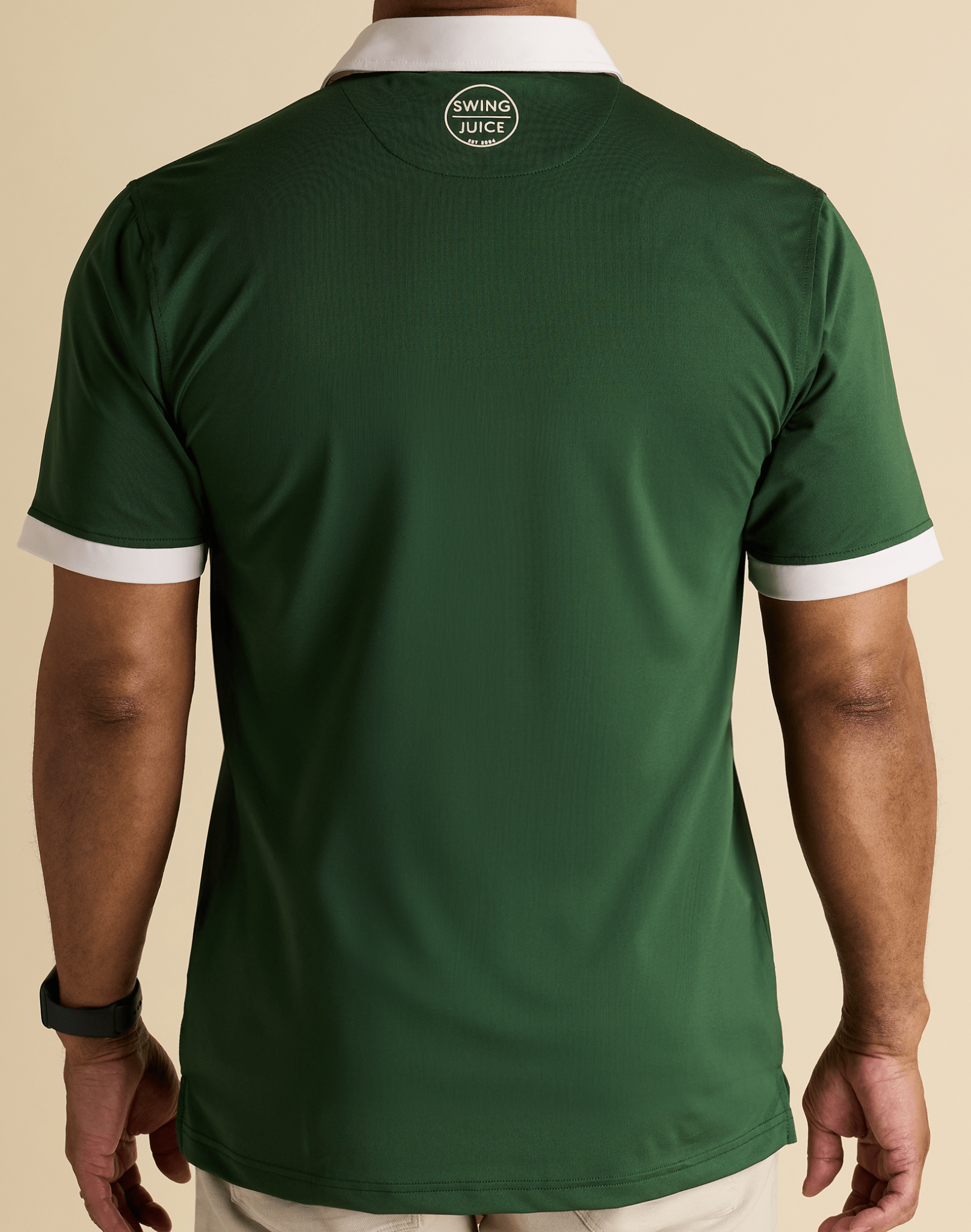 Golf Mason Solid Men's Polo - Black Girl Golf