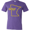 Golf Minnesota Unisex T-Shirt - Black Girl Golf