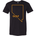 Golf Nevada Unisex T-Shirt - Black Girl Golf