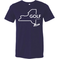 Golf New York Unisex T-Shirt - Black Girl Golf