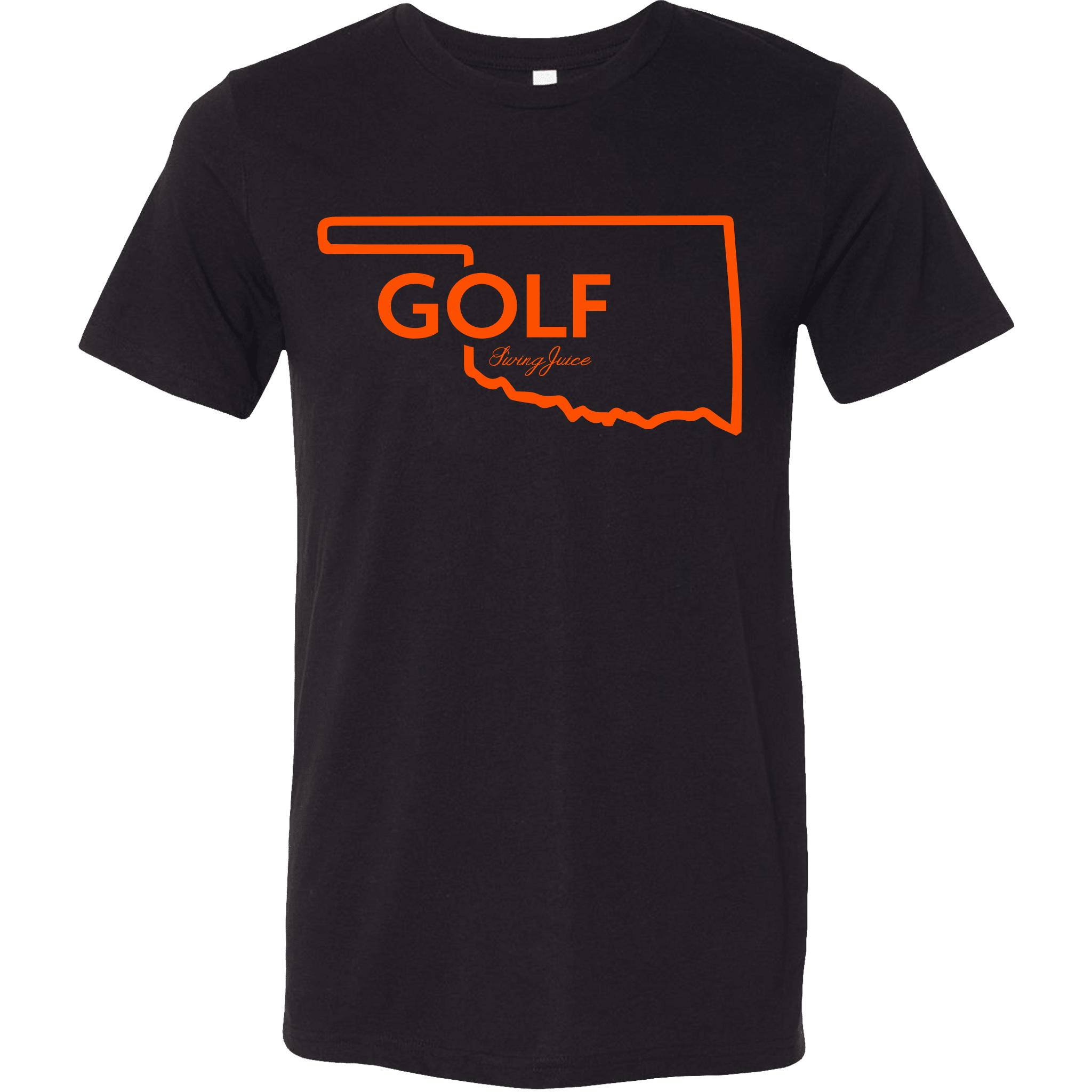 Golf Oklahoma Unisex T-Shirt - Black Girl Golf