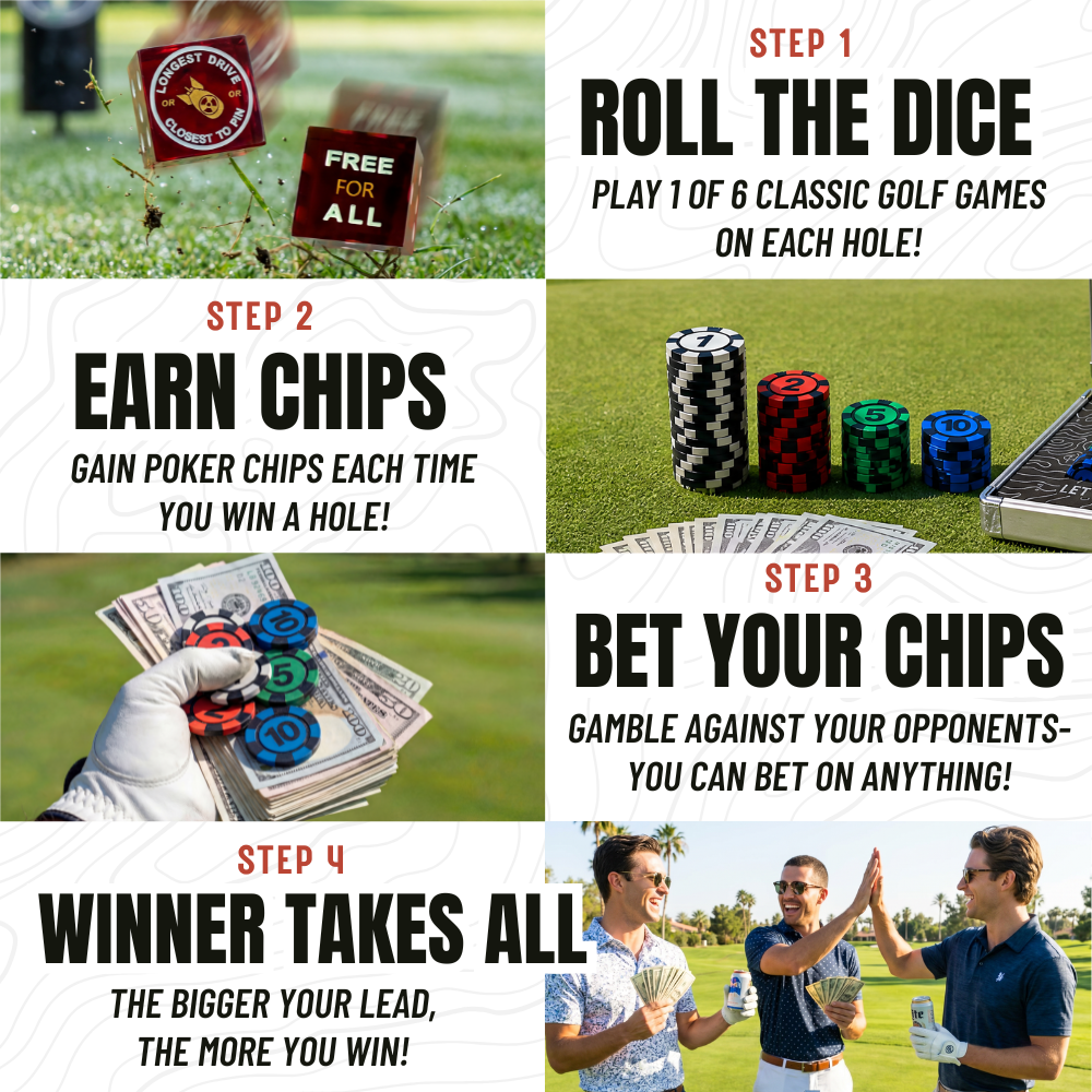 Golf or Die Game Set - Black Girl Golf