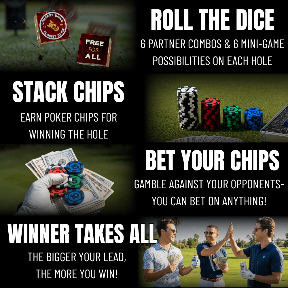 Golf or Die Game Set - Black Girl Golf