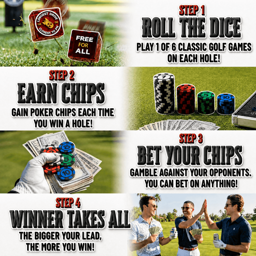 Golf or Die Game Set - Black Girl Golf