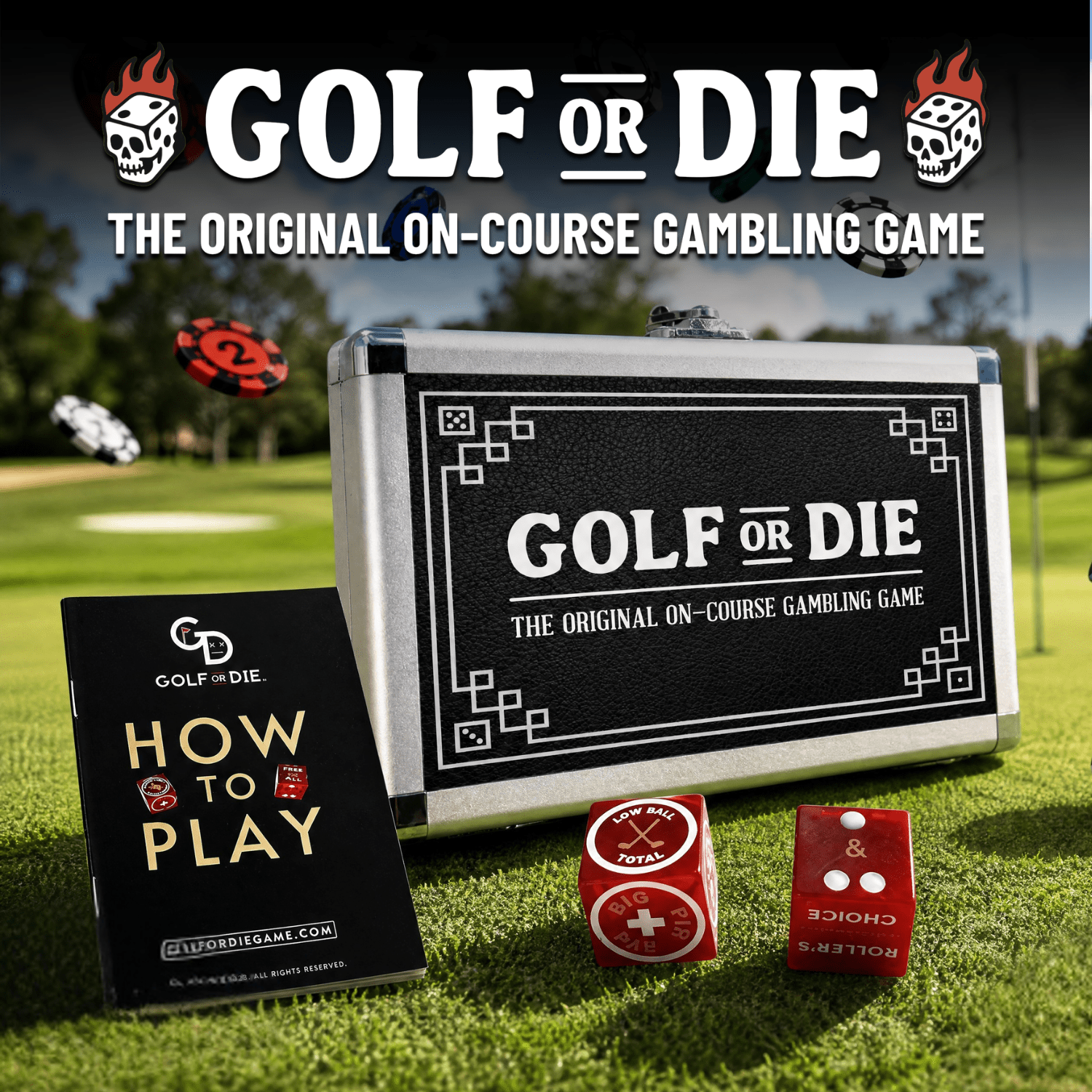 Golf or Die Game Set - Black Girl Golf