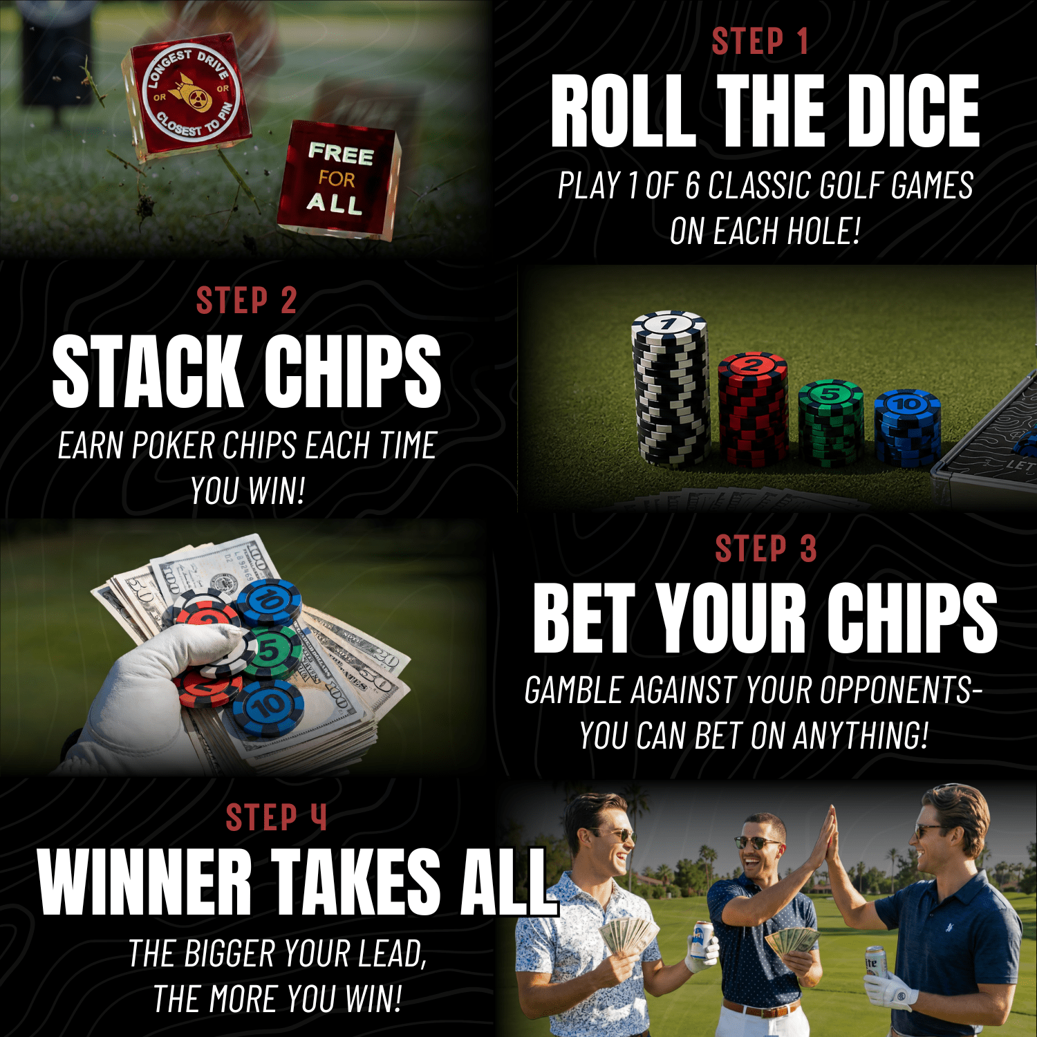 Golf or Die Game Set - Black Girl Golf