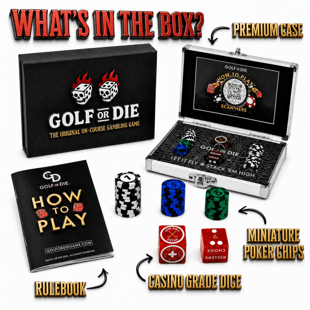 Golf or Die Game Set - Black Girl Golf