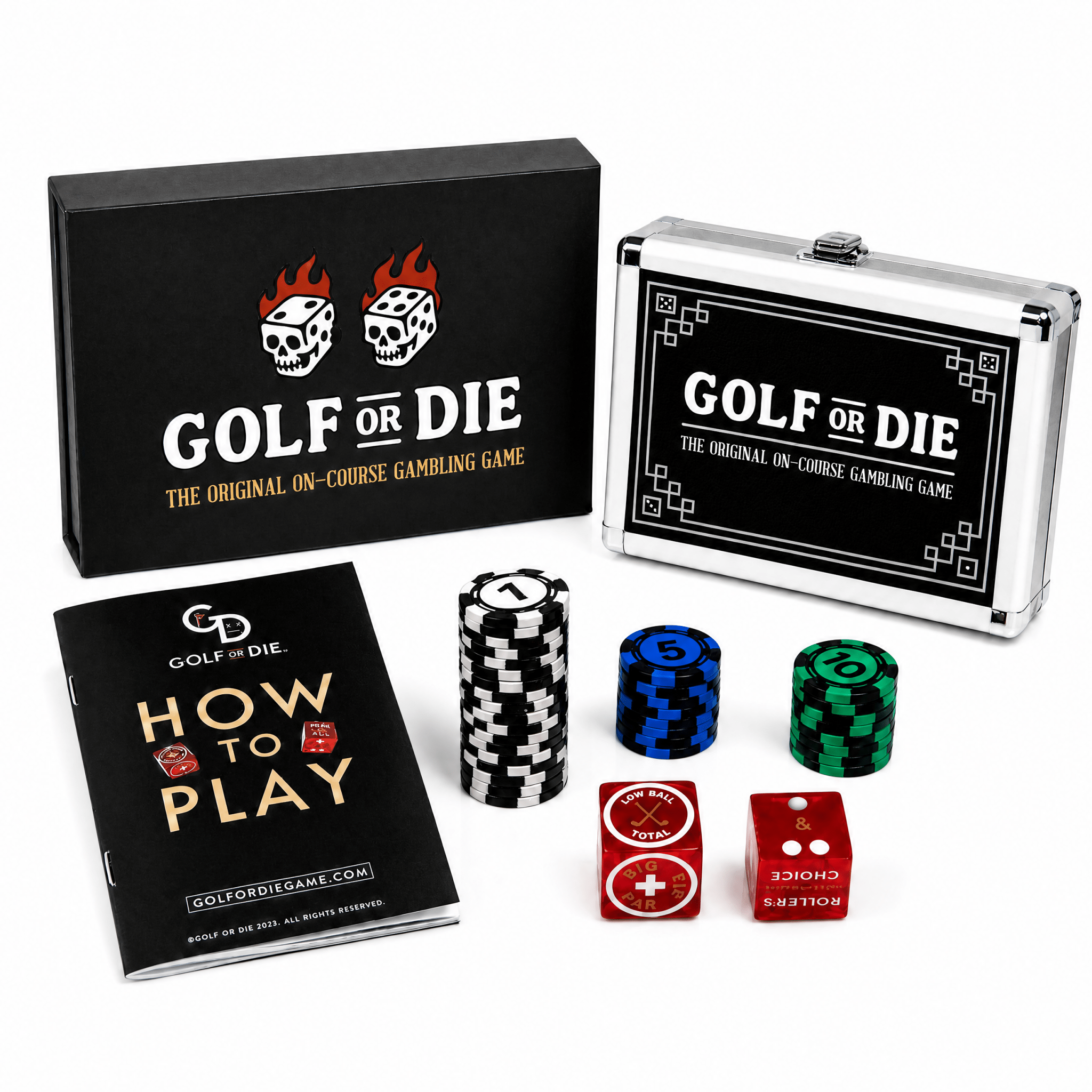 Golf or Die Game Set - Black Girl Golf