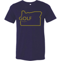 Golf Oregon Unisex T-Shirt - Black Girl Golf