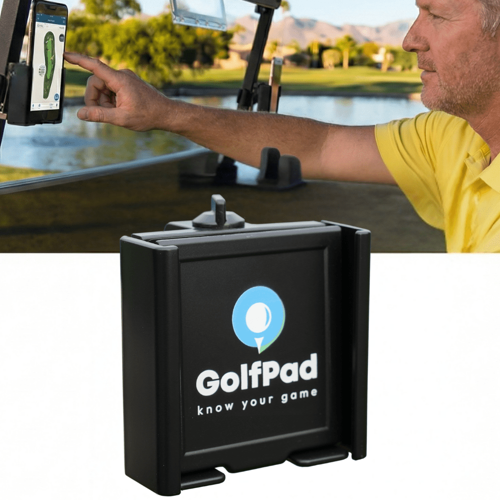 Golf Pad Phone Caddy - Black Girl Golf