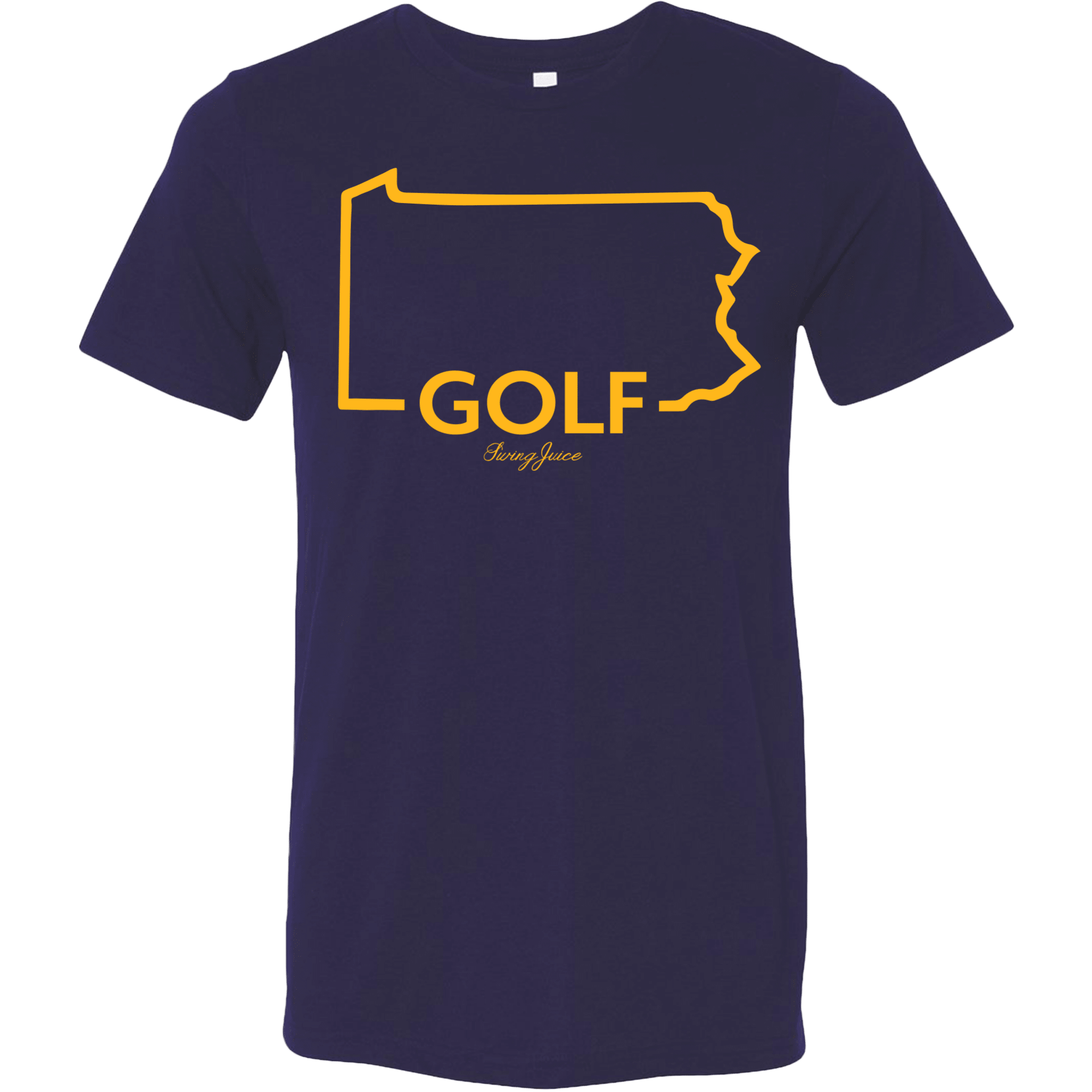 Golf Pennsylvania Unisex T-Shirt - Black Girl Golf
