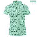 Golf Splatter Women's Polo - Black Girl Golf