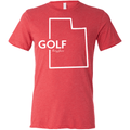 Golf Utah Unisex T-Shirt - Black Girl Golf