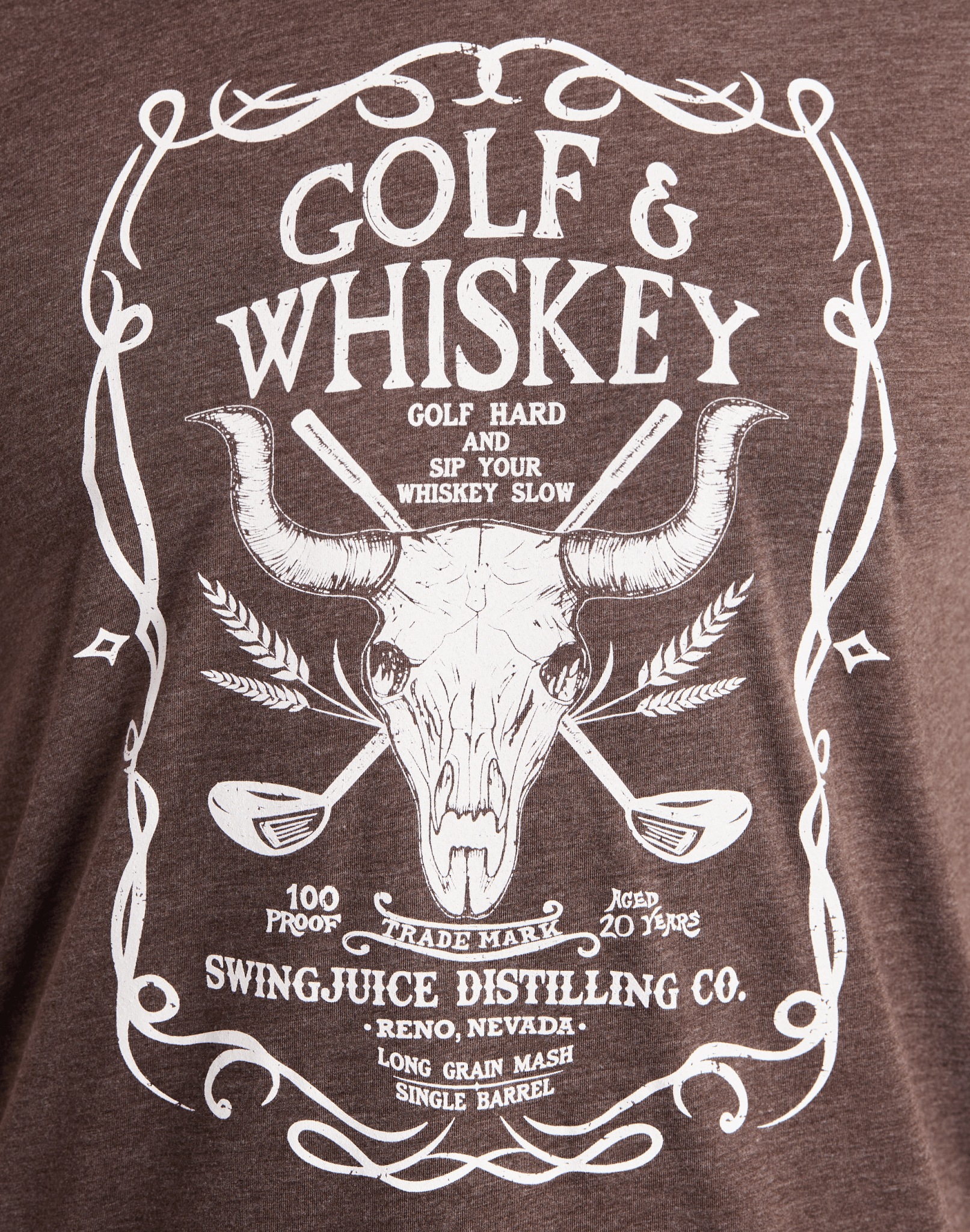 Golf & Whiskey Unisex T-Shirt - Black Girl Golf