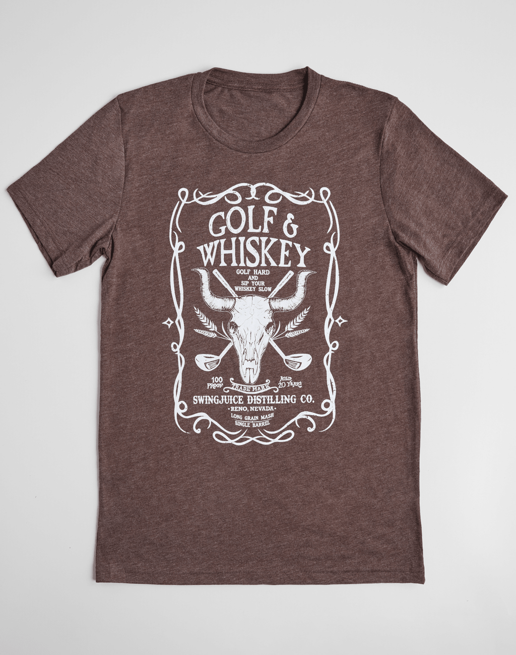 Golf & Whiskey Unisex T-Shirt - Black Girl Golf