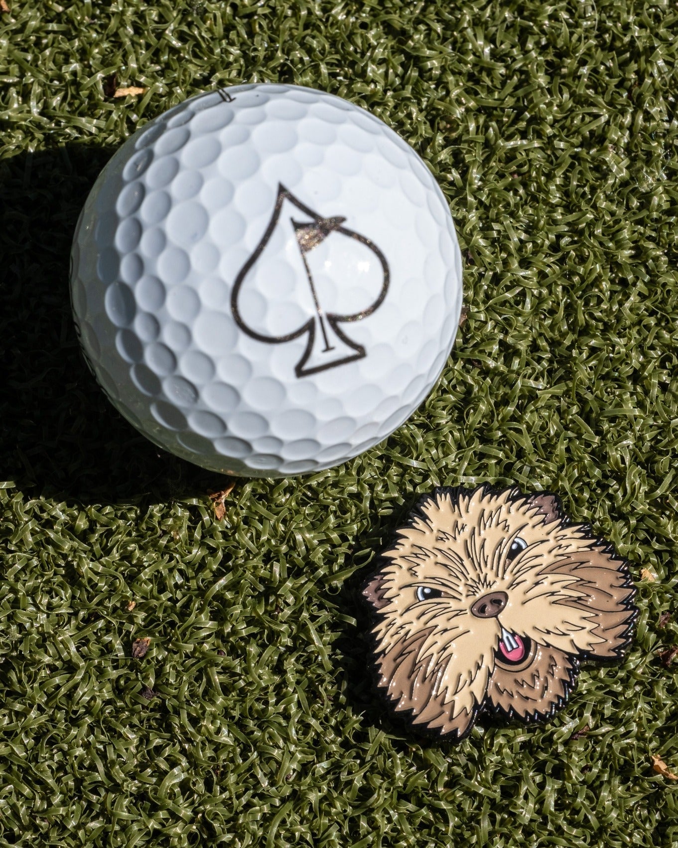 Gopher 2.0 Ball Marker - Black Girl Golf