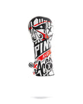 Graffiti - Hybrid Cover - Black Girl Golf