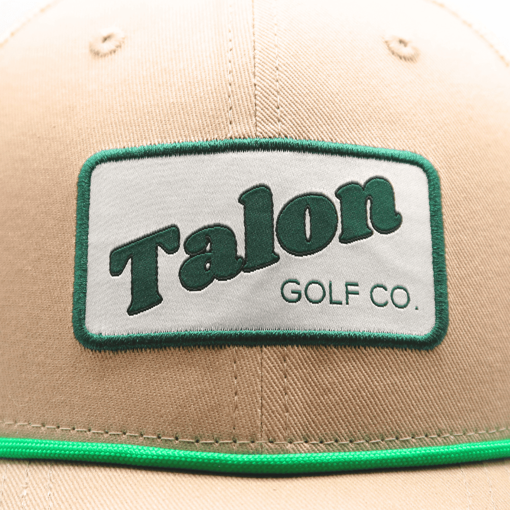 Green Rope Tan Trucker Hat - Black Girl Golf