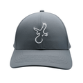 Grey/White Eagle Performance Hat - Black Girl Golf
