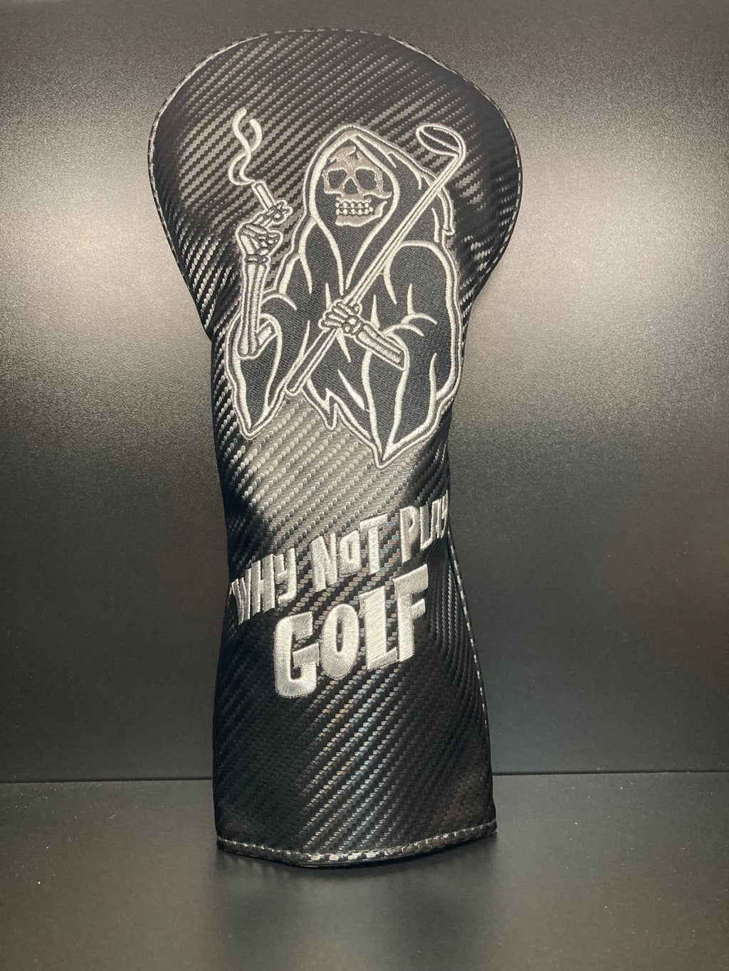 Grim Reaper Golf Headcover - Black Girl Golf