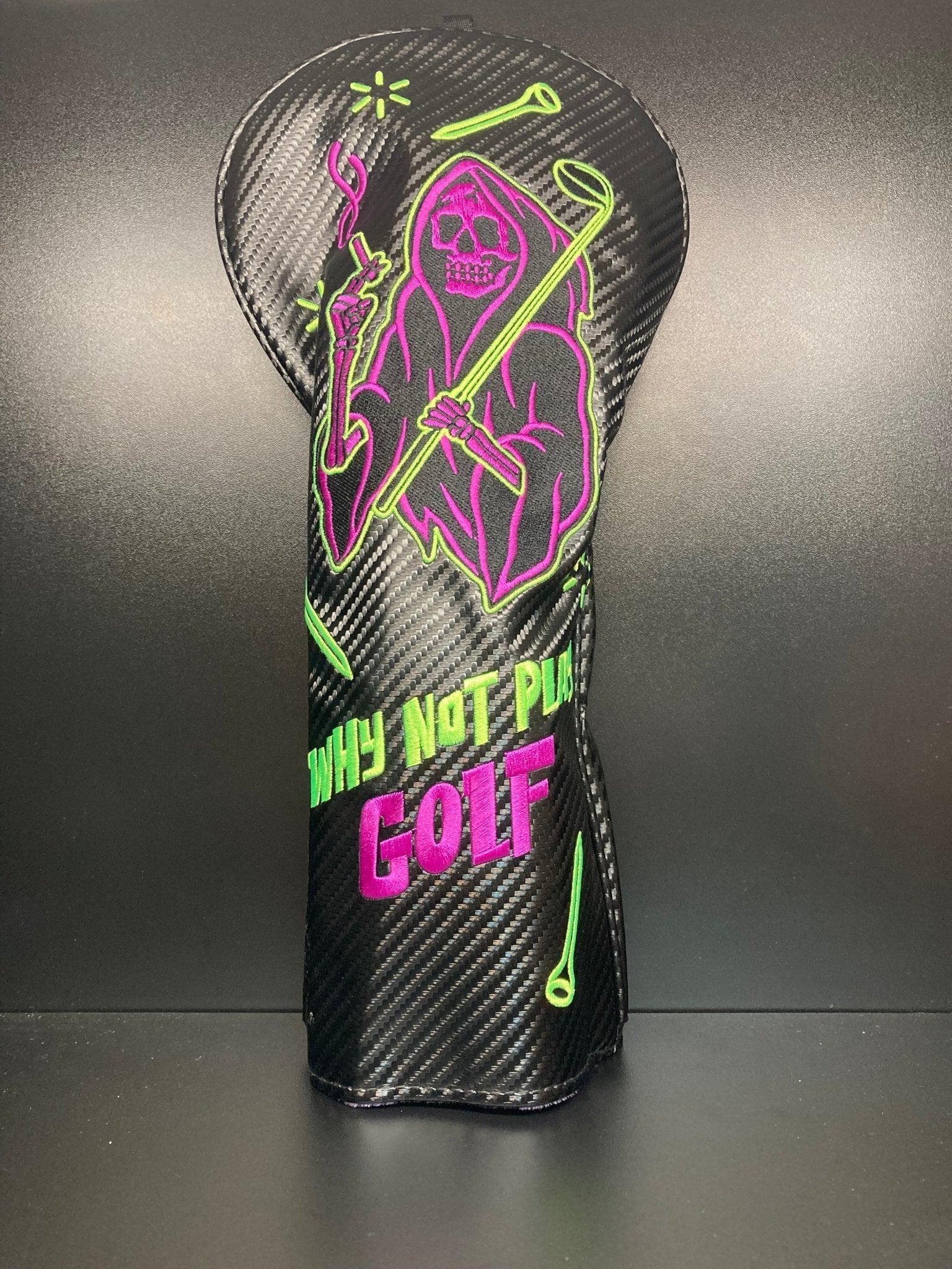 Grim Reaper Golf Headcover - Black Girl Golf