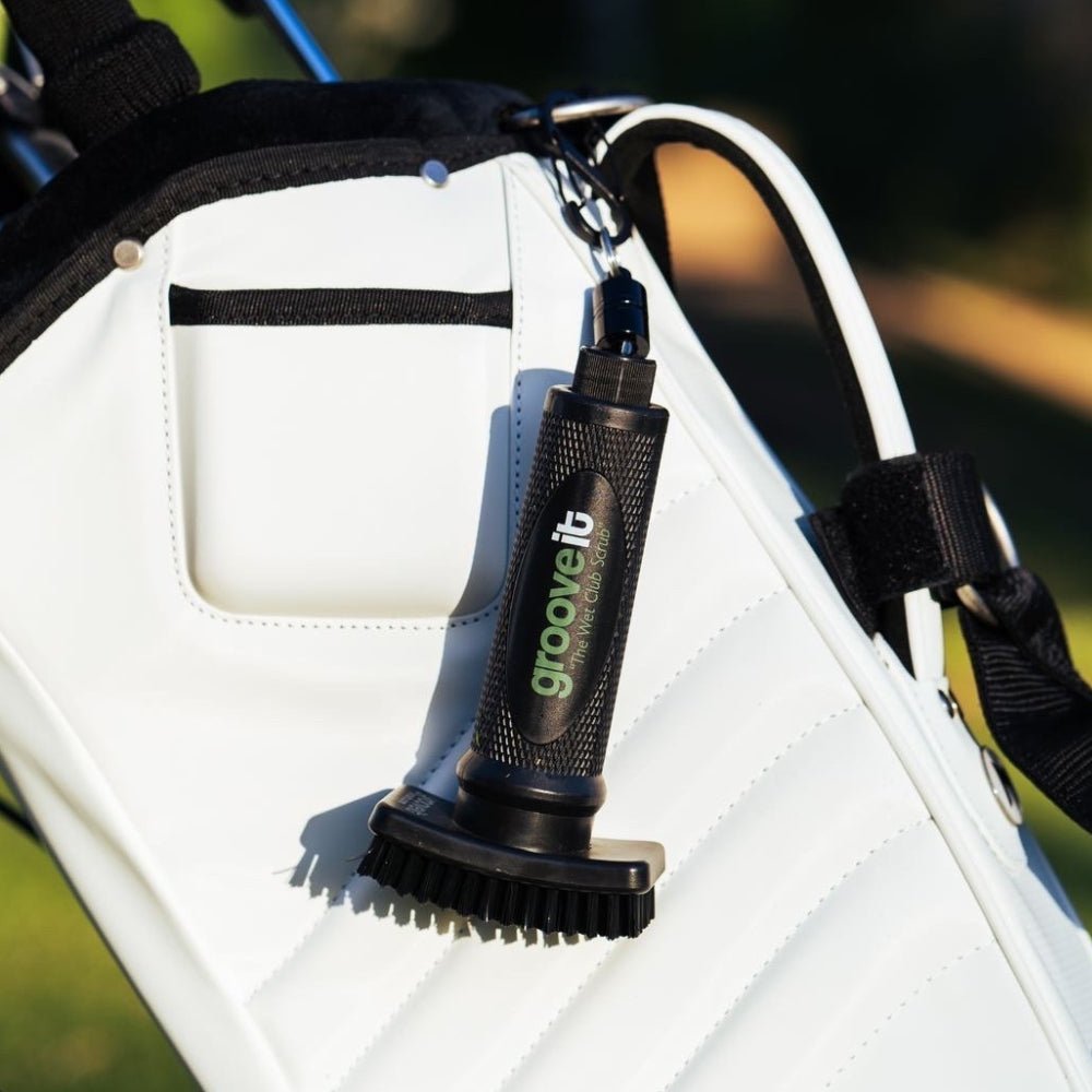 Grooveit Brush – "The Wet Club Scrub" - Black Girl Golf