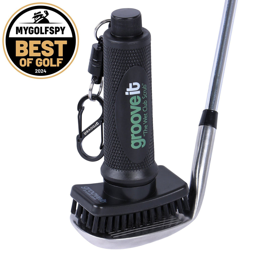 Grooveit Brush – "The Wet Club Scrub" - Black Girl Golf