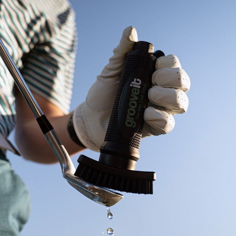 Grooveit Brush – "The Wet Club Scrub" - Black Girl Golf