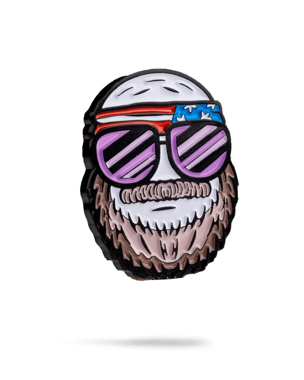 Gus the Degenerate Ball Marker - Black Girl Golf