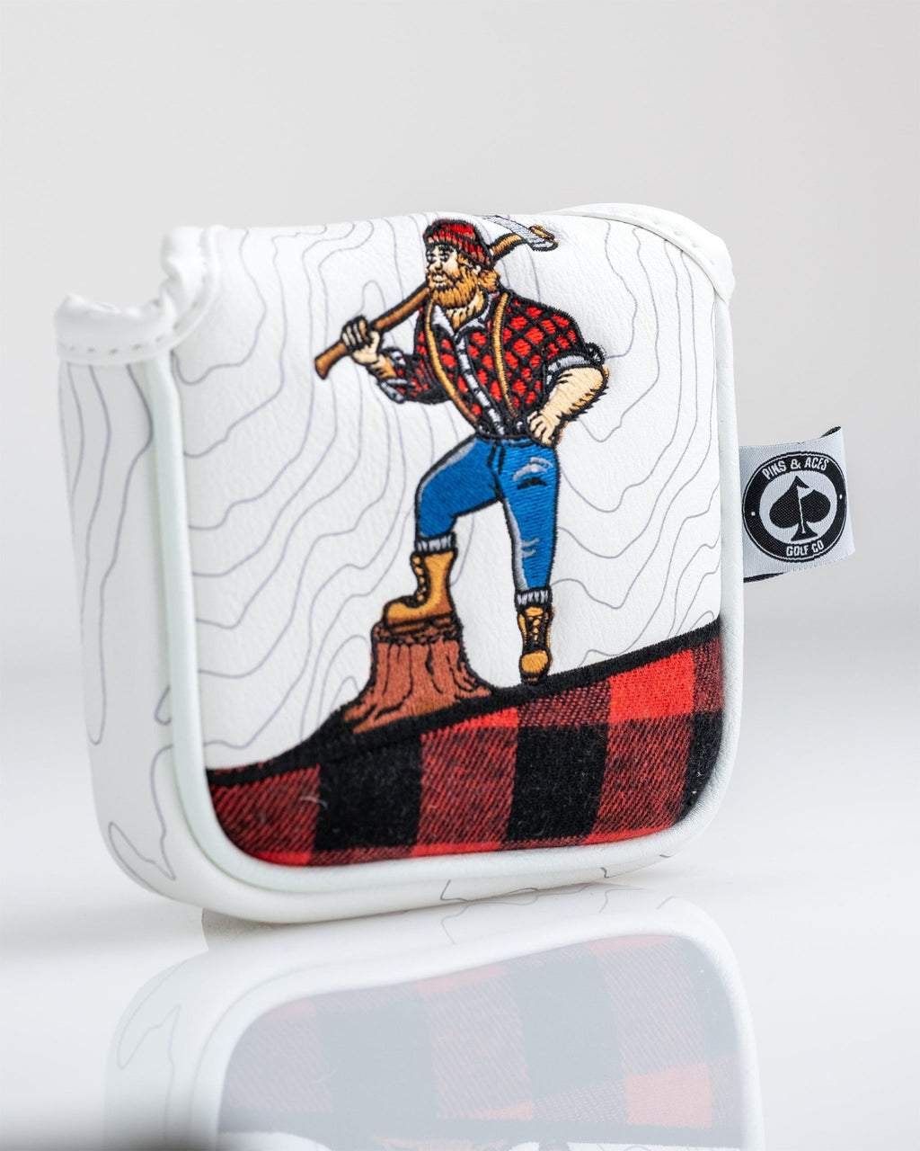 Hacker Mallet Cover - Black Girl Golf
